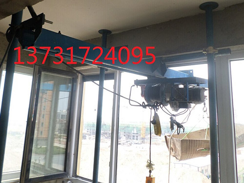 浙江通之宇ty300直滑式吊运机图片 便携式小吊机厂家 移动式随车吊制造